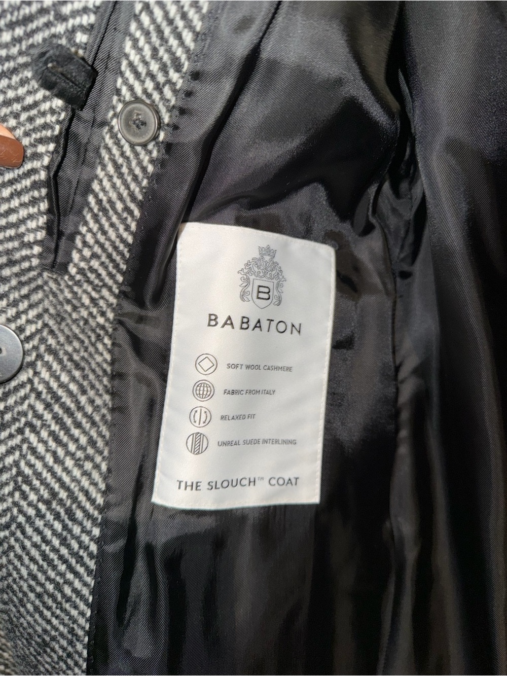 Babaton The Slouch Soft Wool Cashmere Soze XXS - Picture 7 of 9